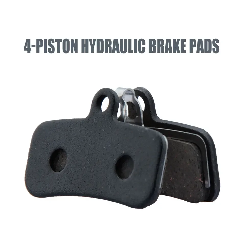 Zoom Hydraulic Brake 4 Piston E-Scooter - ZOOM HB876 4-Kolben Hydraulische Bremsbeläge Scheibenreibplatten