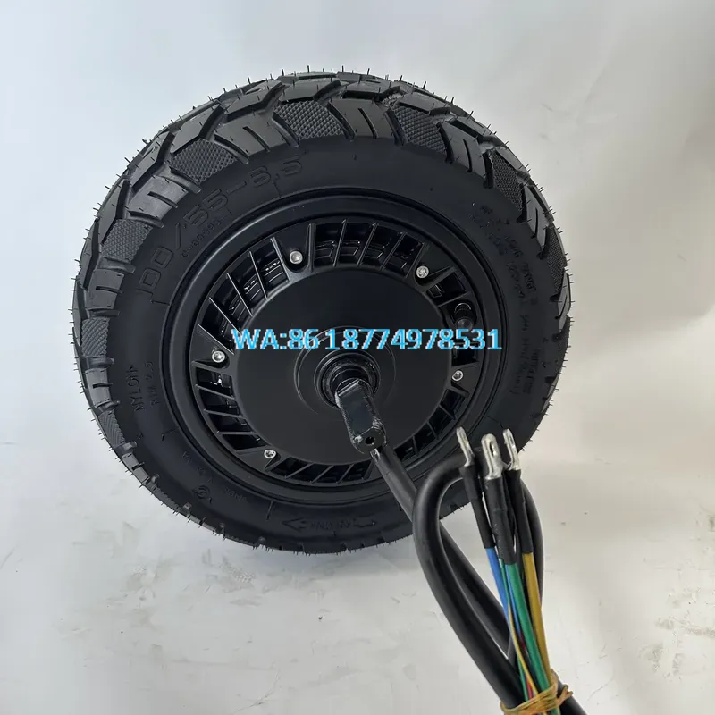 60V 5000W Brushless Hub Motor - Wmwmnu 11 Zoll Dual Hall 60V