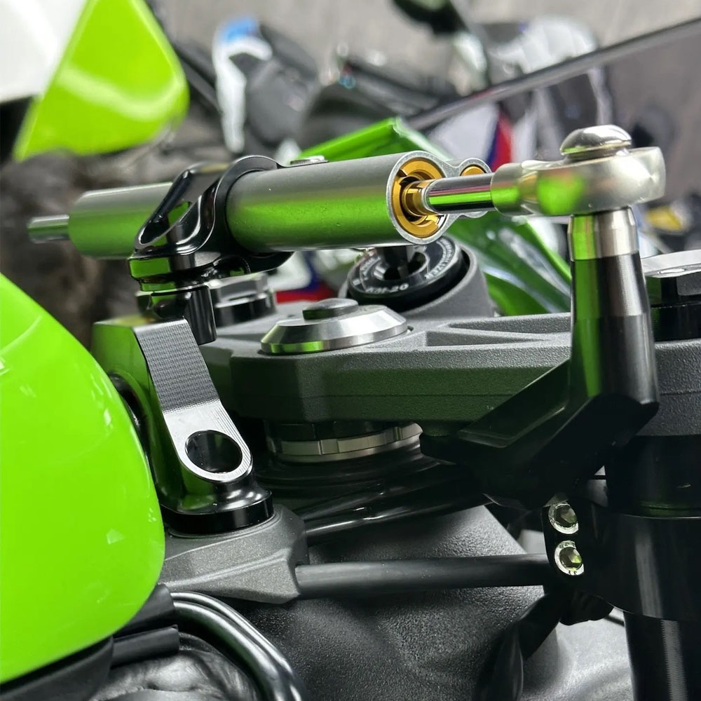Für Kawasaki Ninja ZX 6R ZX-6R – Steering Damper Stabilizer Kit Cnc Bewertung und Preis