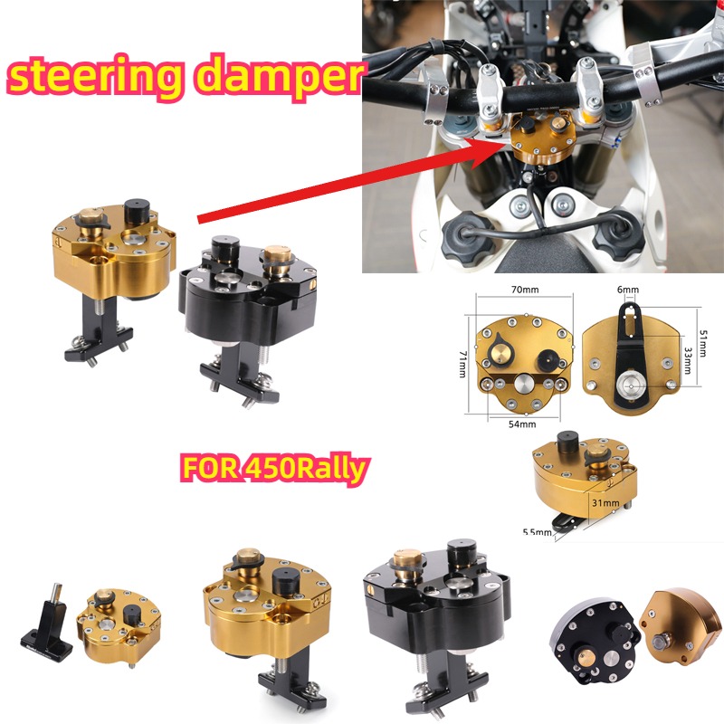 Lenkungsdämpfer-Montagesatz fü – Steering Damper Stabilizer Kit Cnc Bewertung und Preis