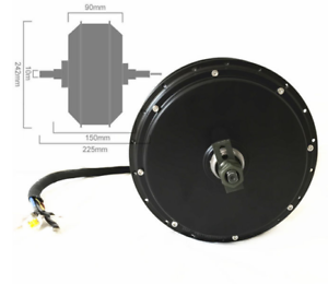 Elektrische Fahrrad Leistungss – 60V 5000W Brushless Hub Motor Bewertung und Preis