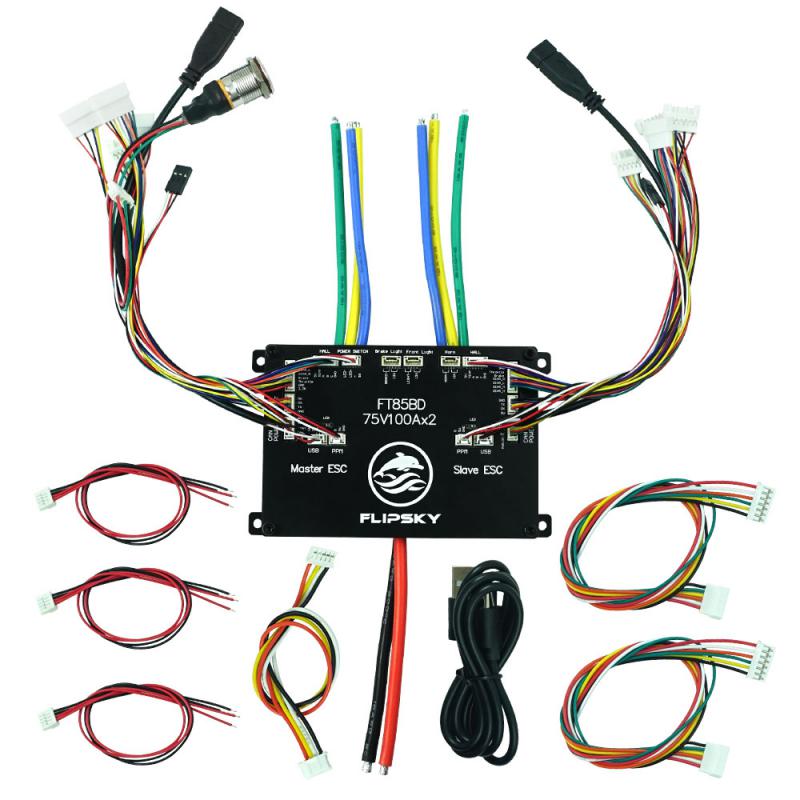 Flipsky Ft85bd Esc mit Alumini – 72V 45A Dual Controller Bewertung und Preis