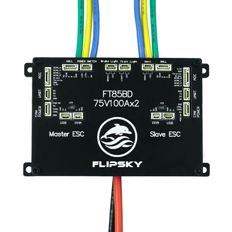 Flipsky Ft85bd Esc mit Alumini – 72V 45A Dual Controller Bewertung und Preis